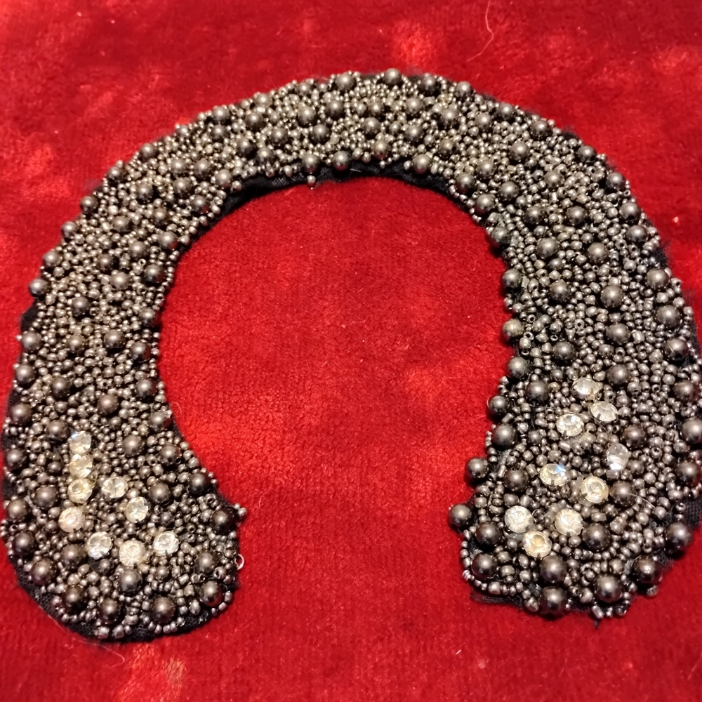Revolution Black Beaded Collar